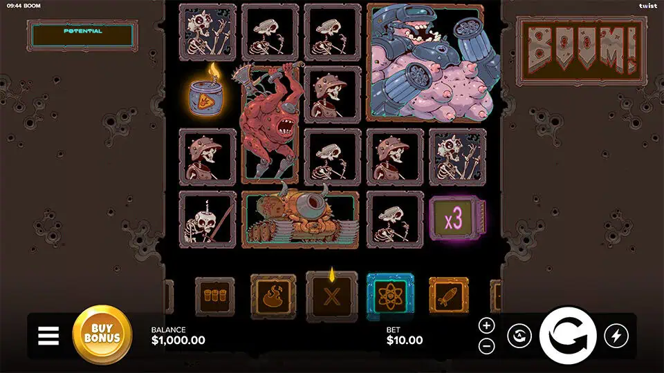 Boom slot game preview