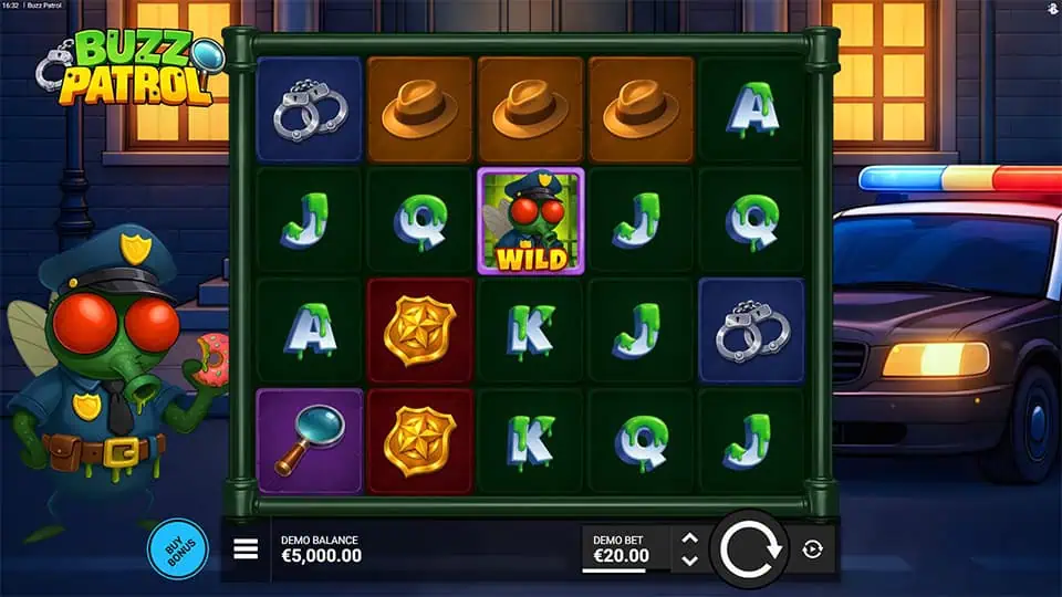 Buzz Patrol slot game preview 1