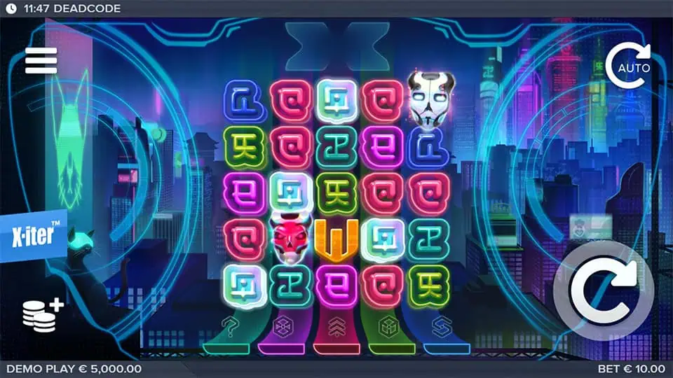 Deadcode slot game preview
