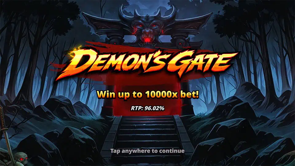 Demons Gate slot intro screen