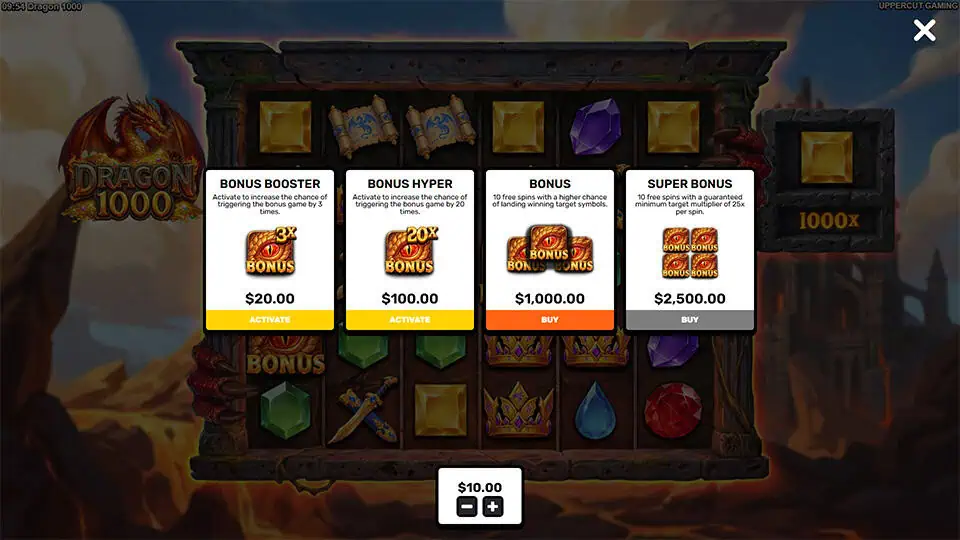 Dragon 1000 slot bonus buy