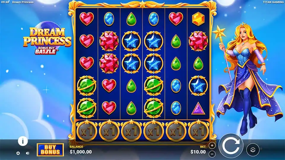 Dream Princess slot game preview