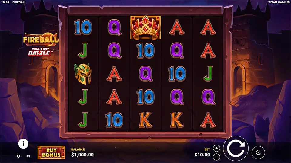 Fireball slot game preview