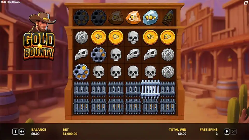 Gold Bounty slot feature chamber