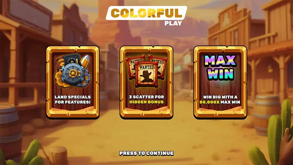 Gold Bounty slot intro screen