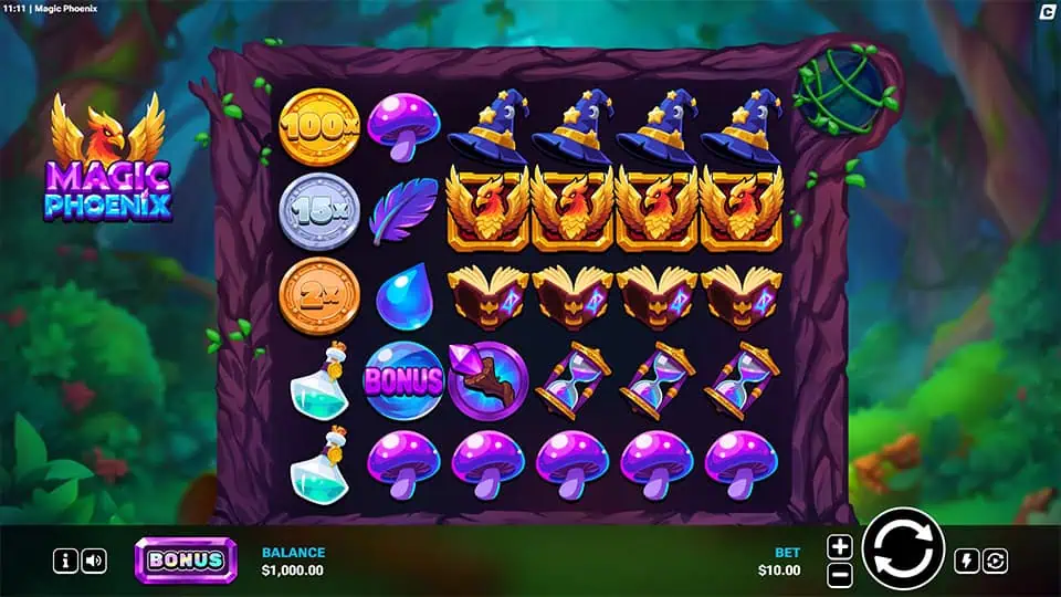 Magic Phoenix slot game preview