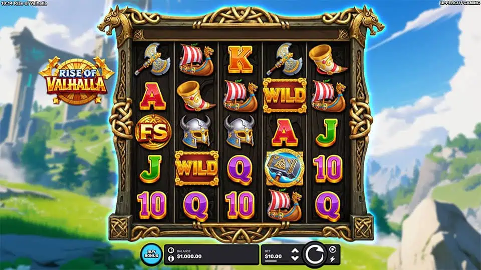 Rise of Valhalla slot game preview 1