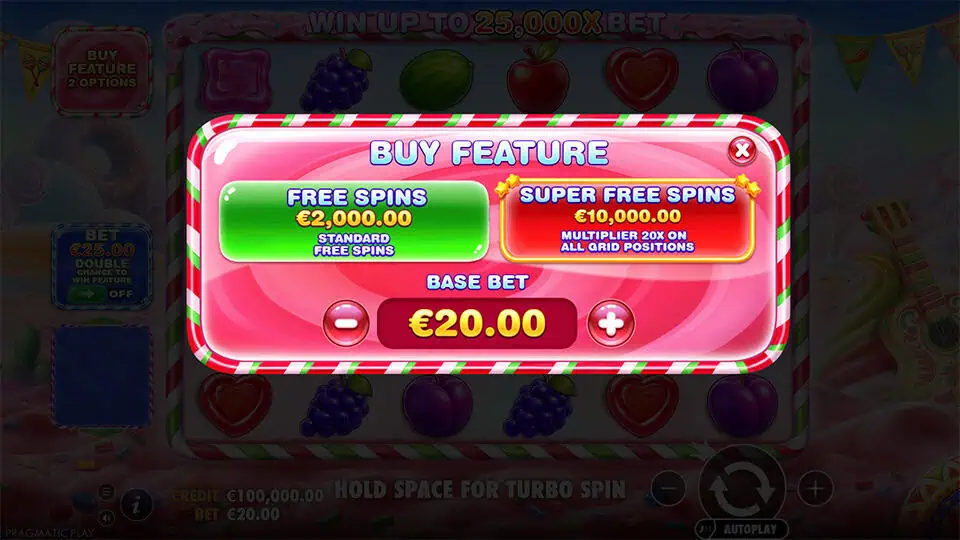 Sweet Fiesta 1000 slot bonus buy