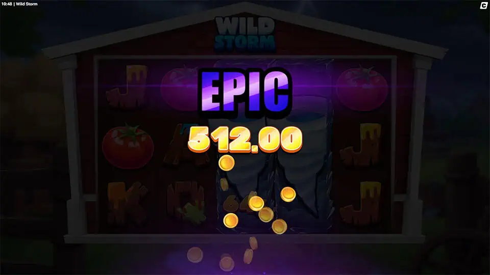 Wild Storm slot big win