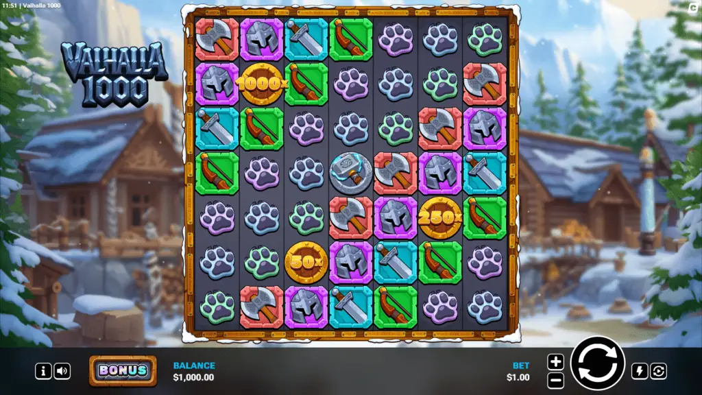Colorfulplay valhalla 1000 slot game preview