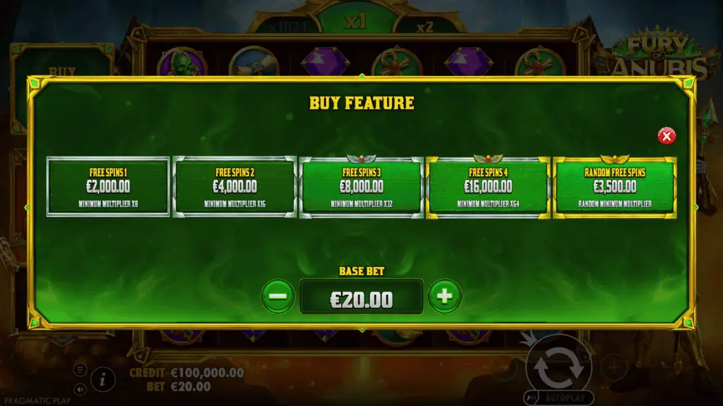 Pragmatic play fury of anubis bonus buypragmatic pl