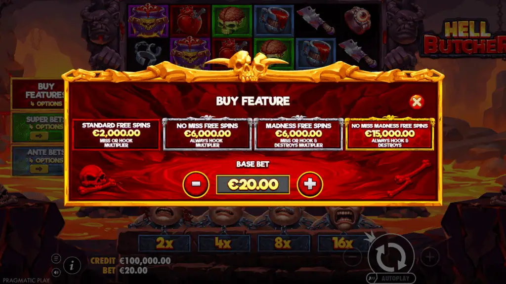Pragmatic play hell butcher bonus buypragmatic pl