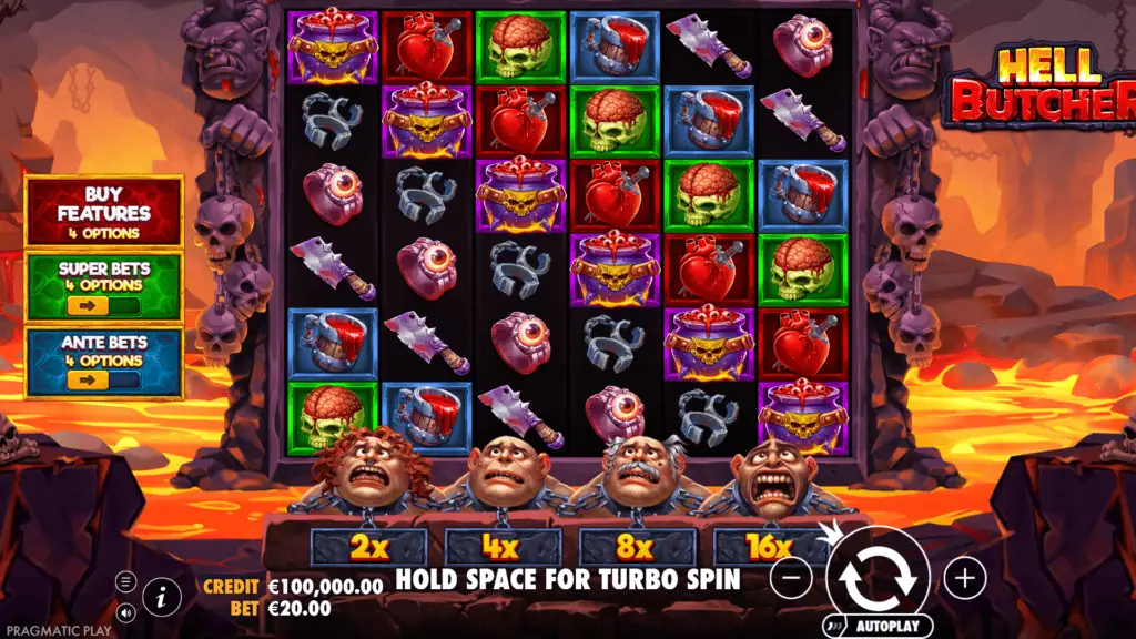 Pragmatic play hell butcher game previewpragmatic pl