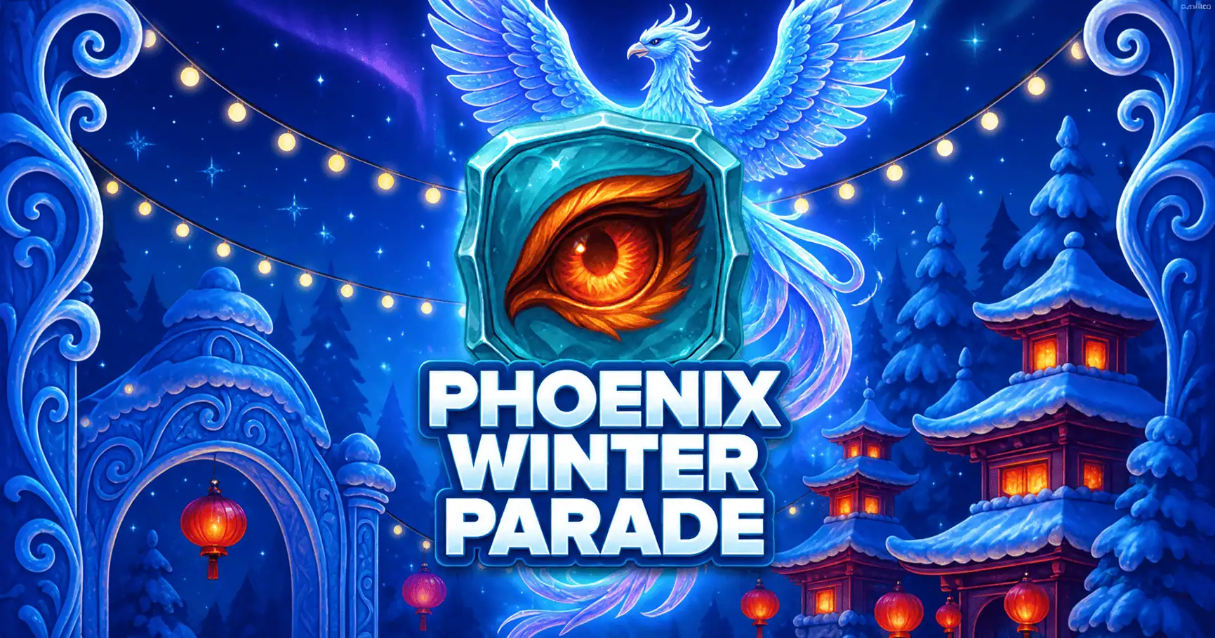 Phoenix Winter Parade Slot Demo by 18 Gaming slot cover image