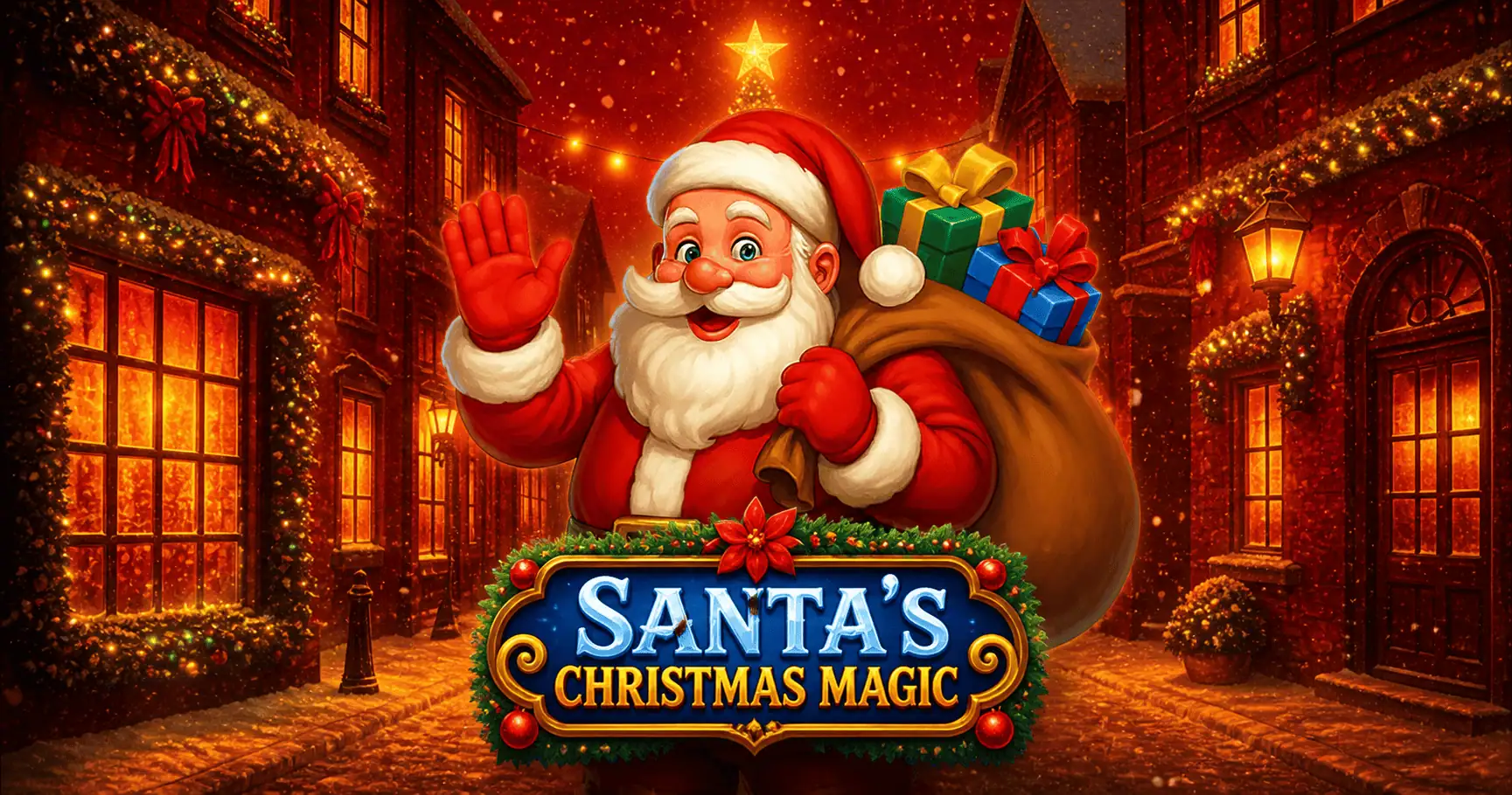 Santas Christmas Magic Slot by 18 Gaming Demo slot cover image