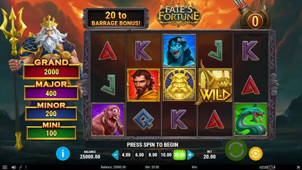 Fates Fortune slot game preview