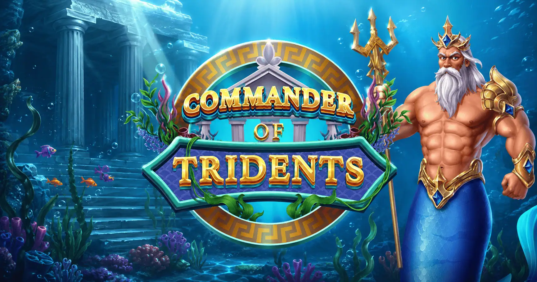 Commander of Tridents Slot by Backseat Gaming Demo slot cover image