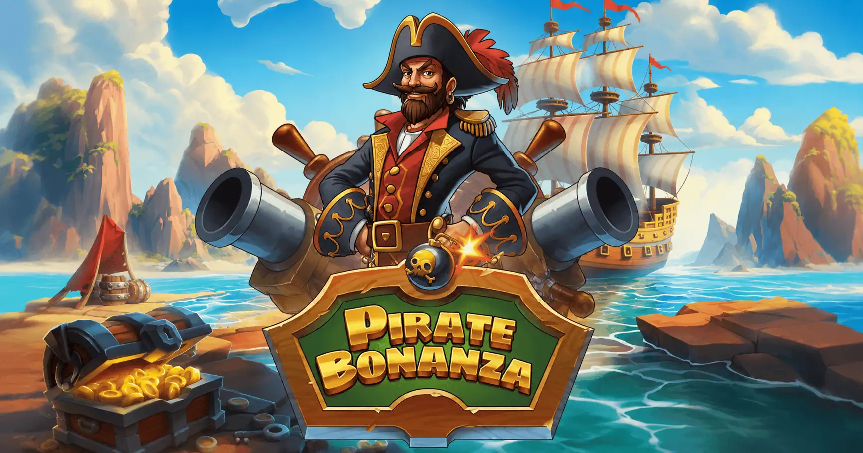 Pirate Bonanza Slot – Demo & Review slot cover image