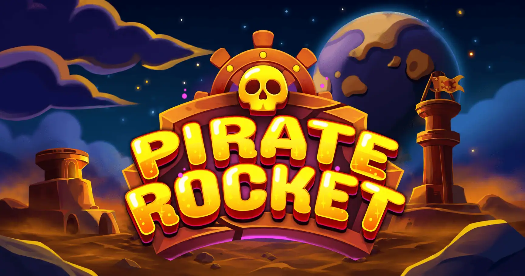 Pirate Rocket Slot by Backseat Gaming Demo slot cover image