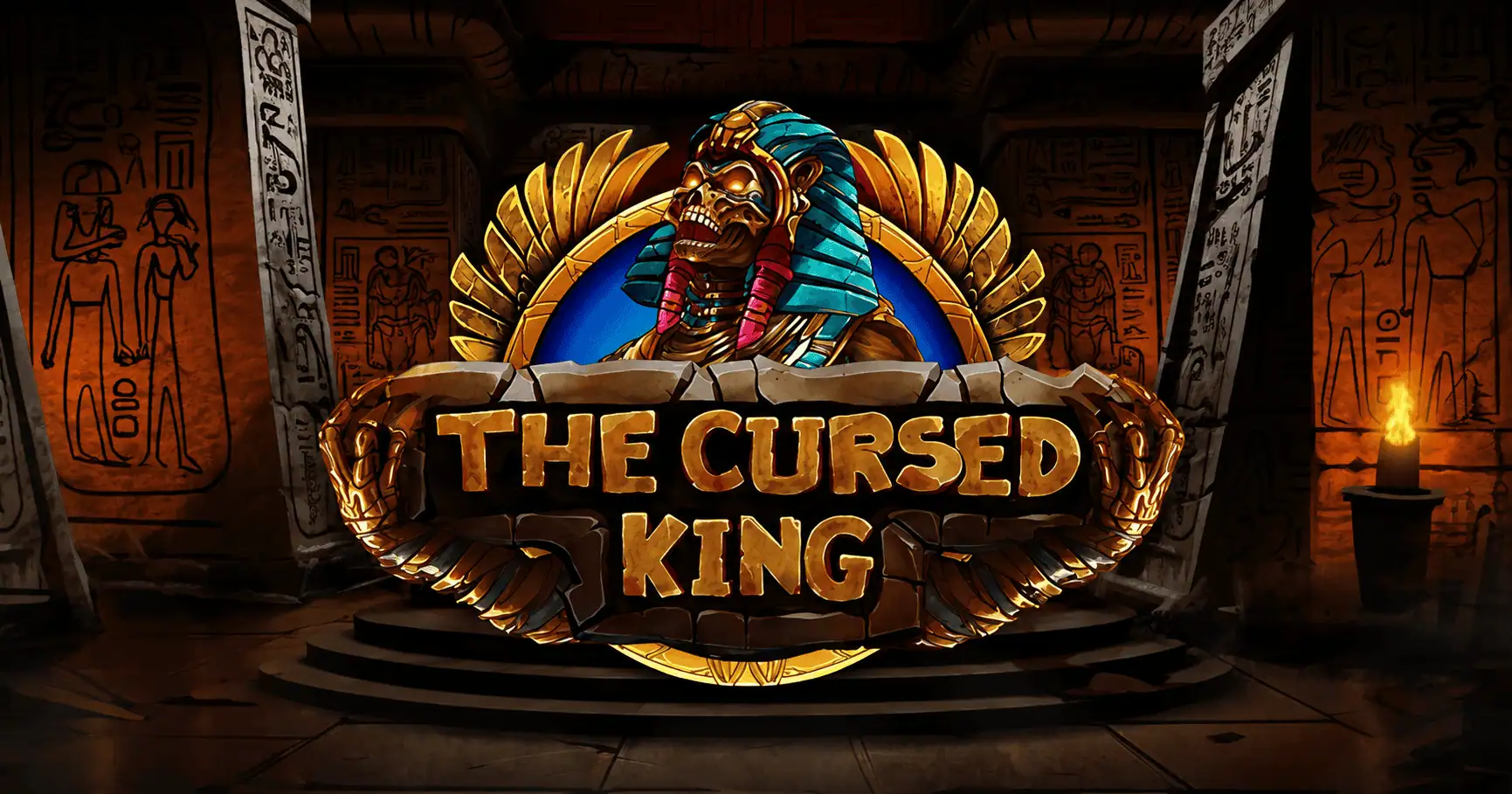 The Cursed King Slot by Backseat Gaming Demo slot cover image