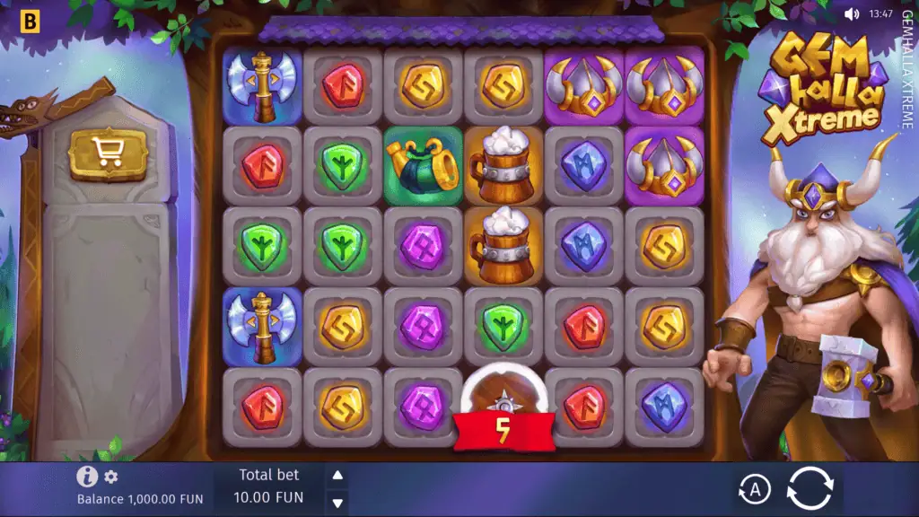 Bgaming gemhalla extreme game preview