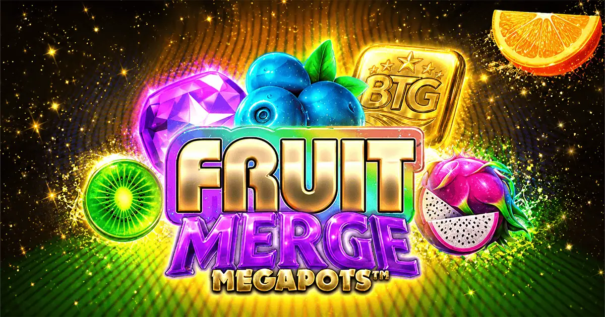 Fruit Merge Megapots Slot by Big Time Gaming Free Play slot cover image
