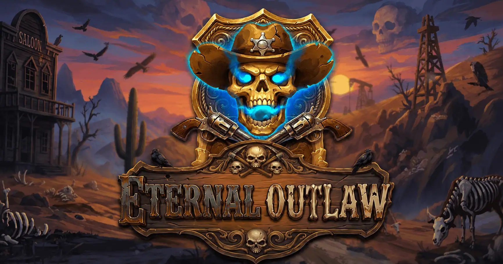 Eternal Outlaw Slot by Black Coffee Studios Demo slot cover image