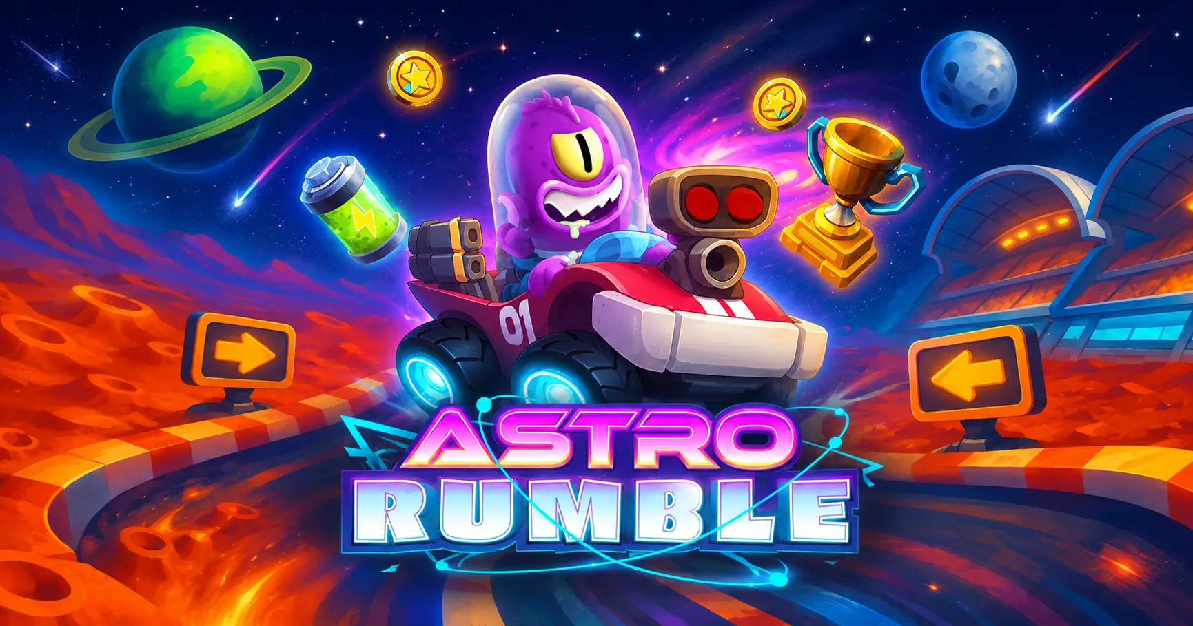 Astro Rumble Slot – Demo & Review slot cover image