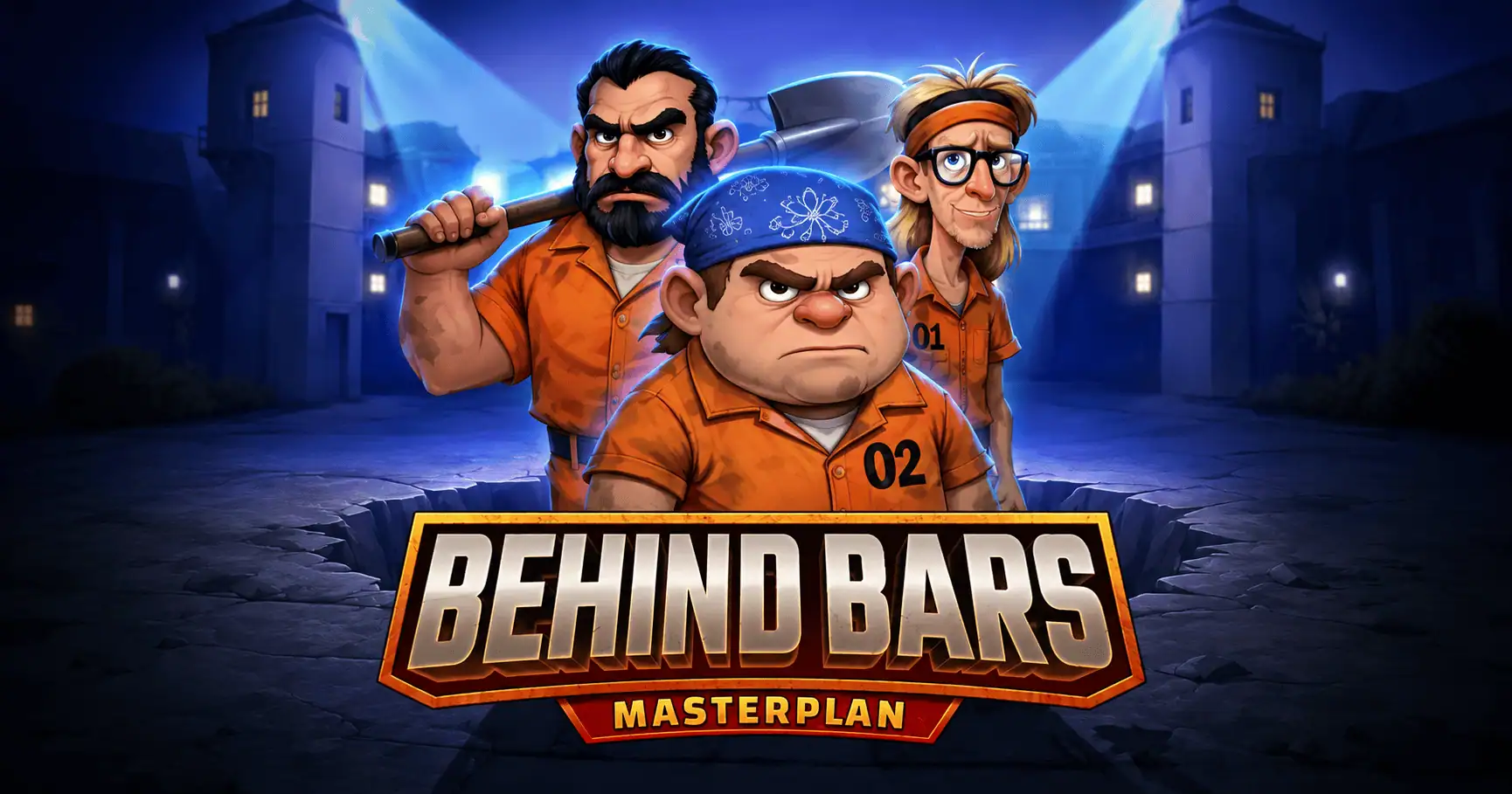 Behind Bars Masterplan Slot by Bullshark Games Demo slot cover image
