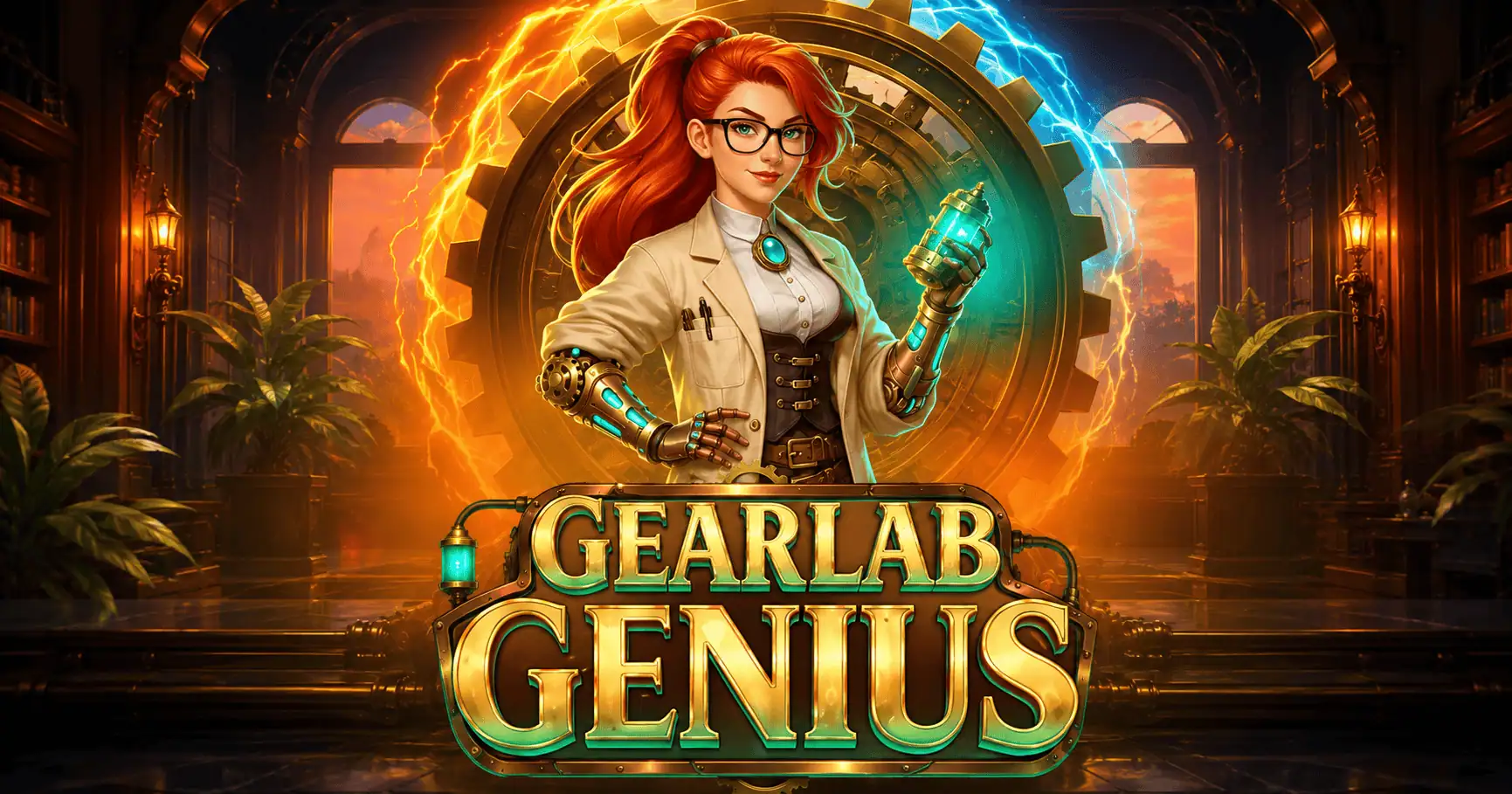 Gearlab Genius Slot by Bullshark Games Demo slot cover image