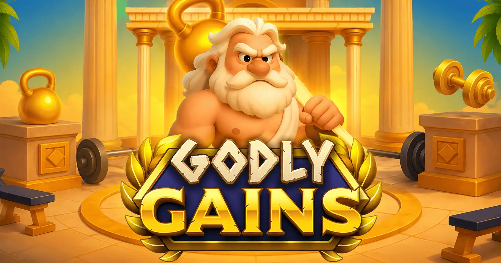 Godly Gains Slot Review – Bullshark Games Free Demo slot cover image