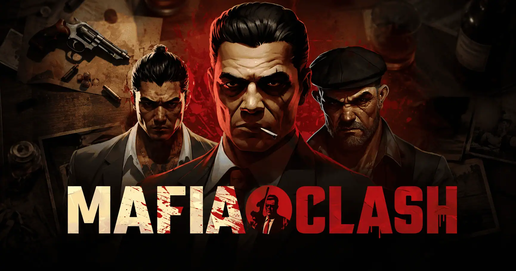 Mafia Clash Slot by Bullshark Games Free Play slot cover image