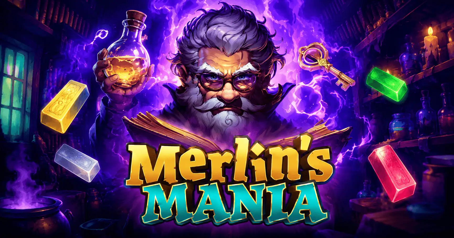 Merlin’s Mania Slot – Demo & Review slot cover image