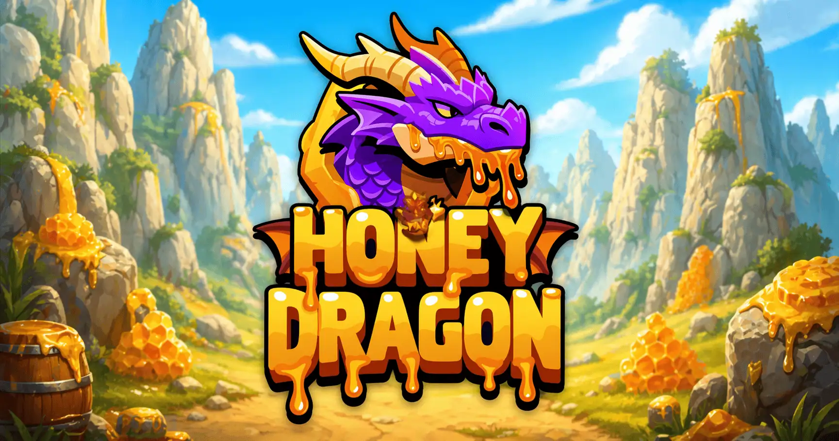 Honey Dragon Slot Review by Colorful Play Free Play slot cover image