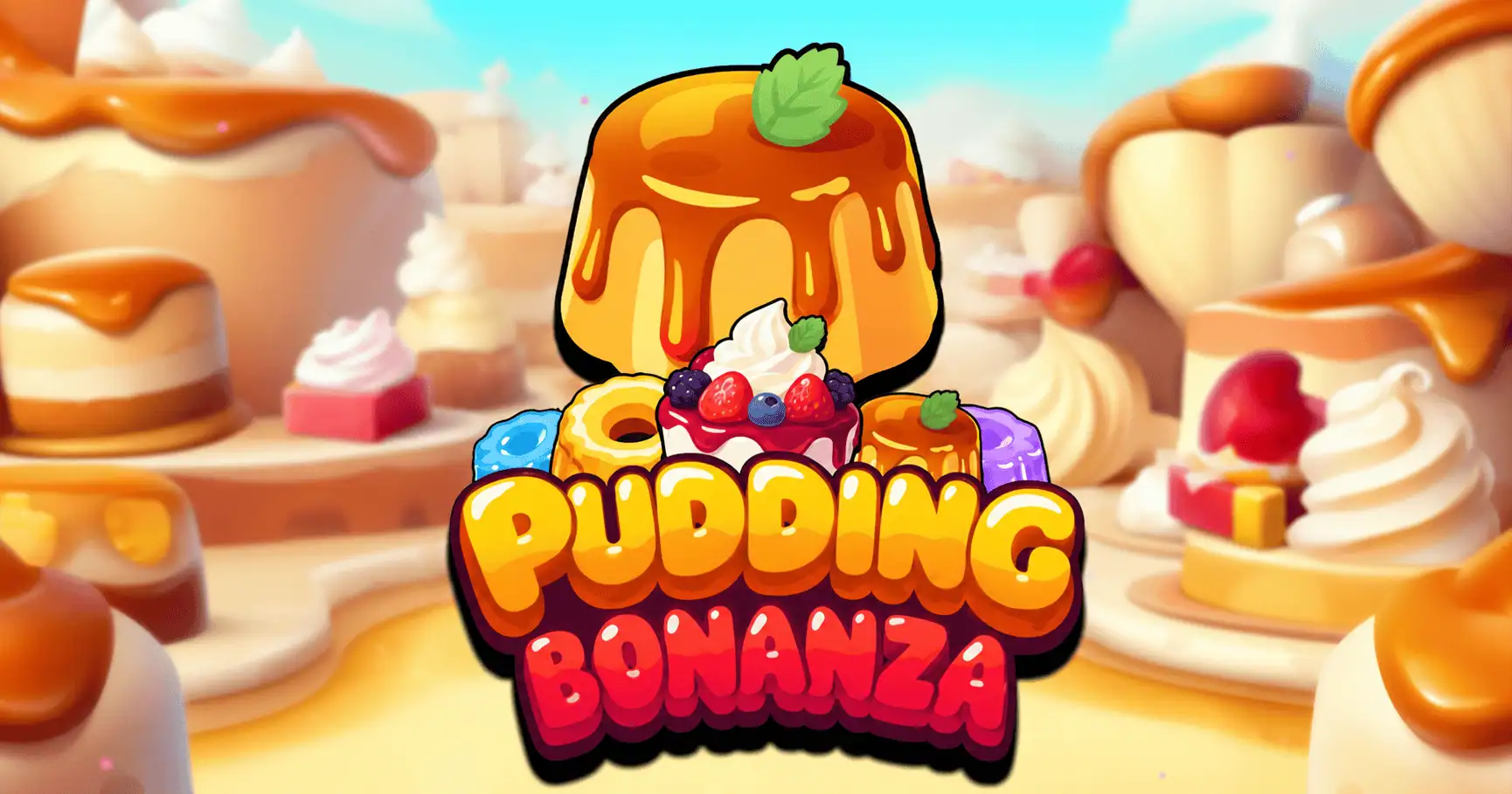 Pudding Bonanza Slot by Colorful Play Demo slot cover image