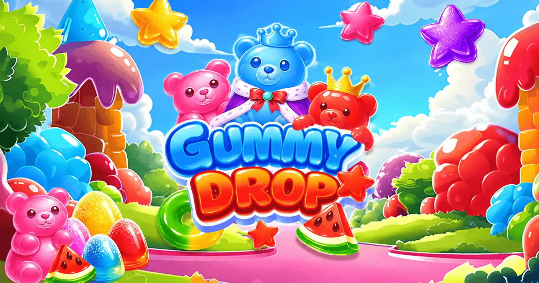 Gummy Drop Slot by Creative City Demo slot cover image
