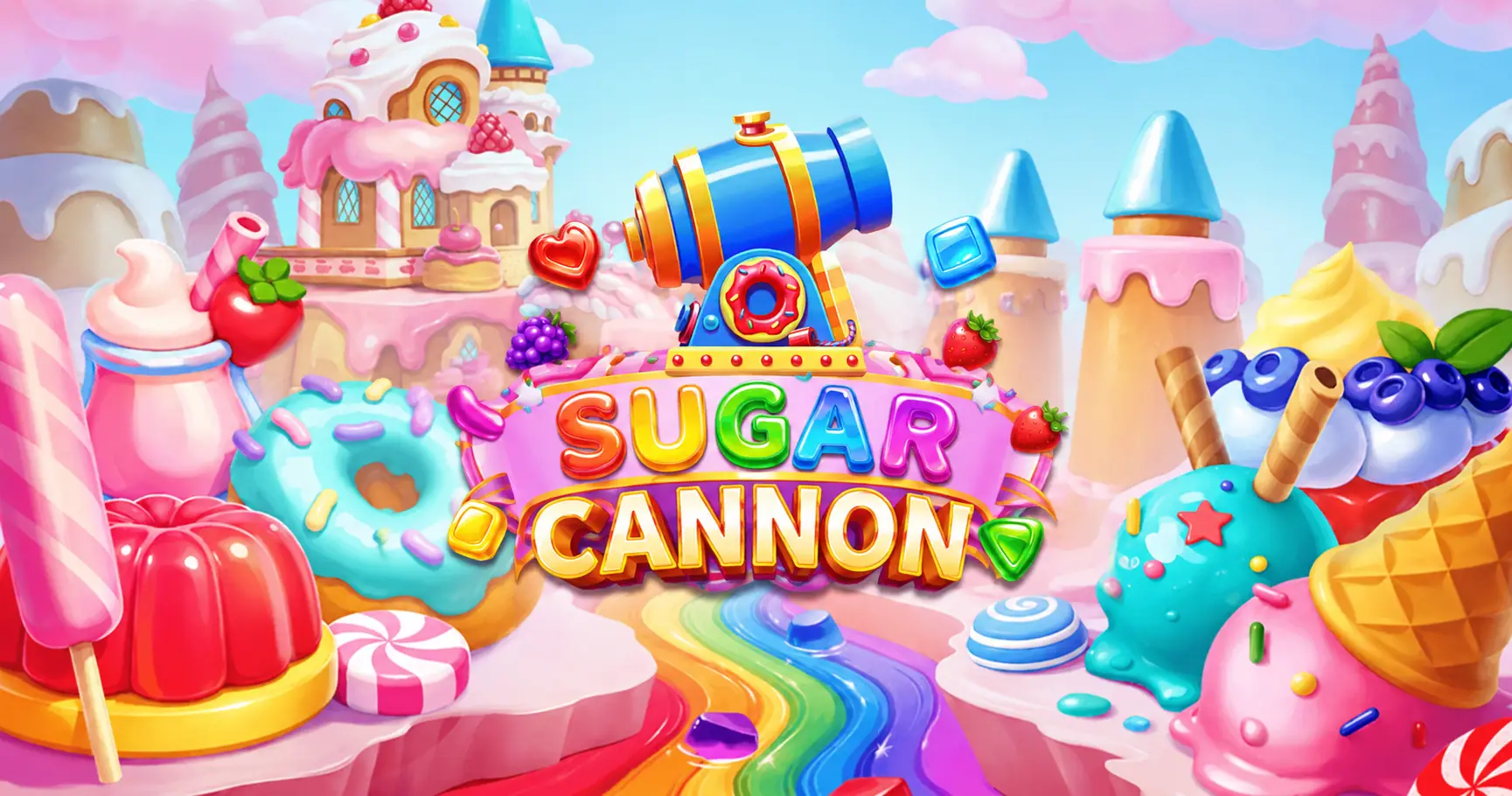Sugar Cannon Slot by Creative City Demo slot cover image