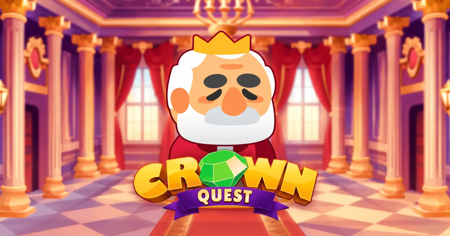 Crown Quest Slot by Donut Gaming Free Play slot cover image