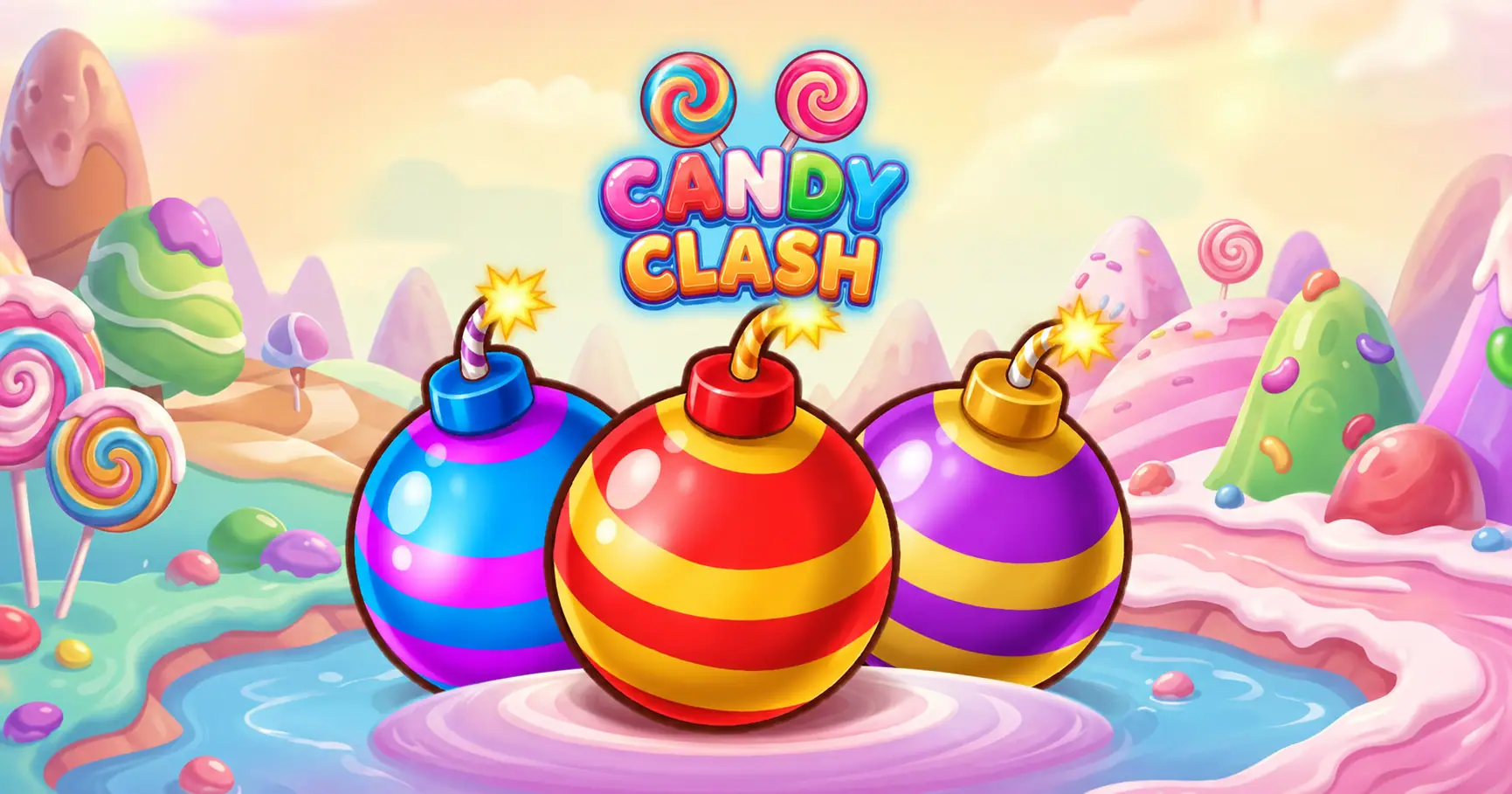 Candy Clash Slot by GG Gaming Demo slot cover image