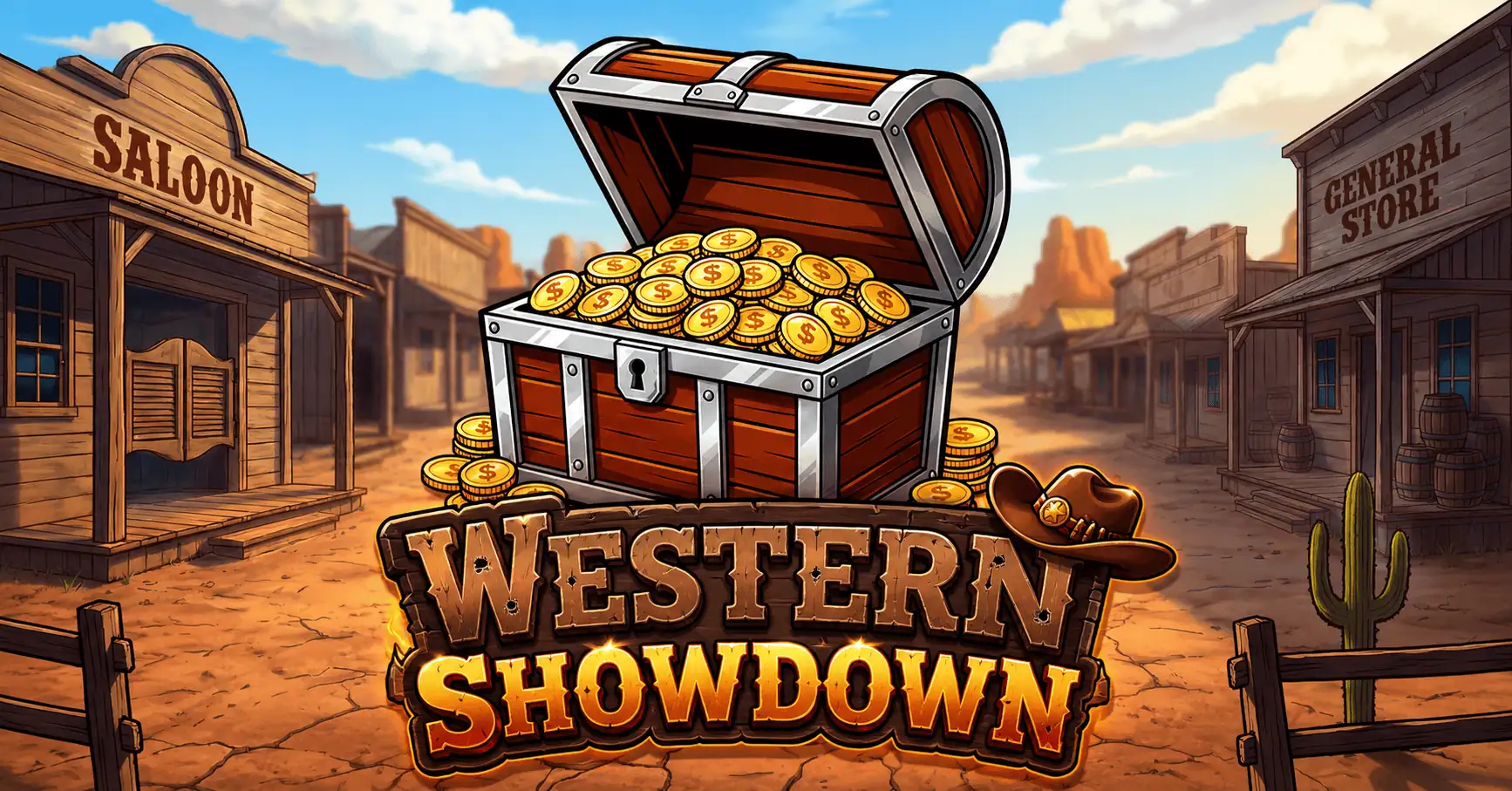Western Showdown Slot by GG Gaming Free Play slot cover image