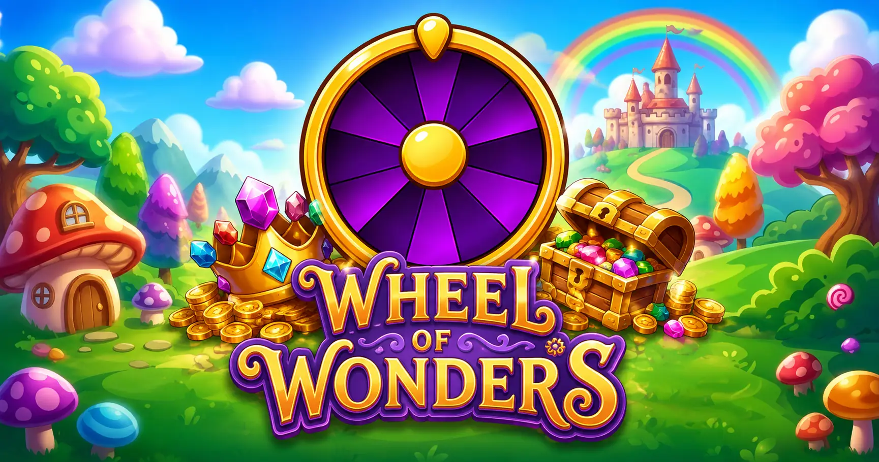 Wheel of Wonders Slot by GG Gaming Free Play slot cover image