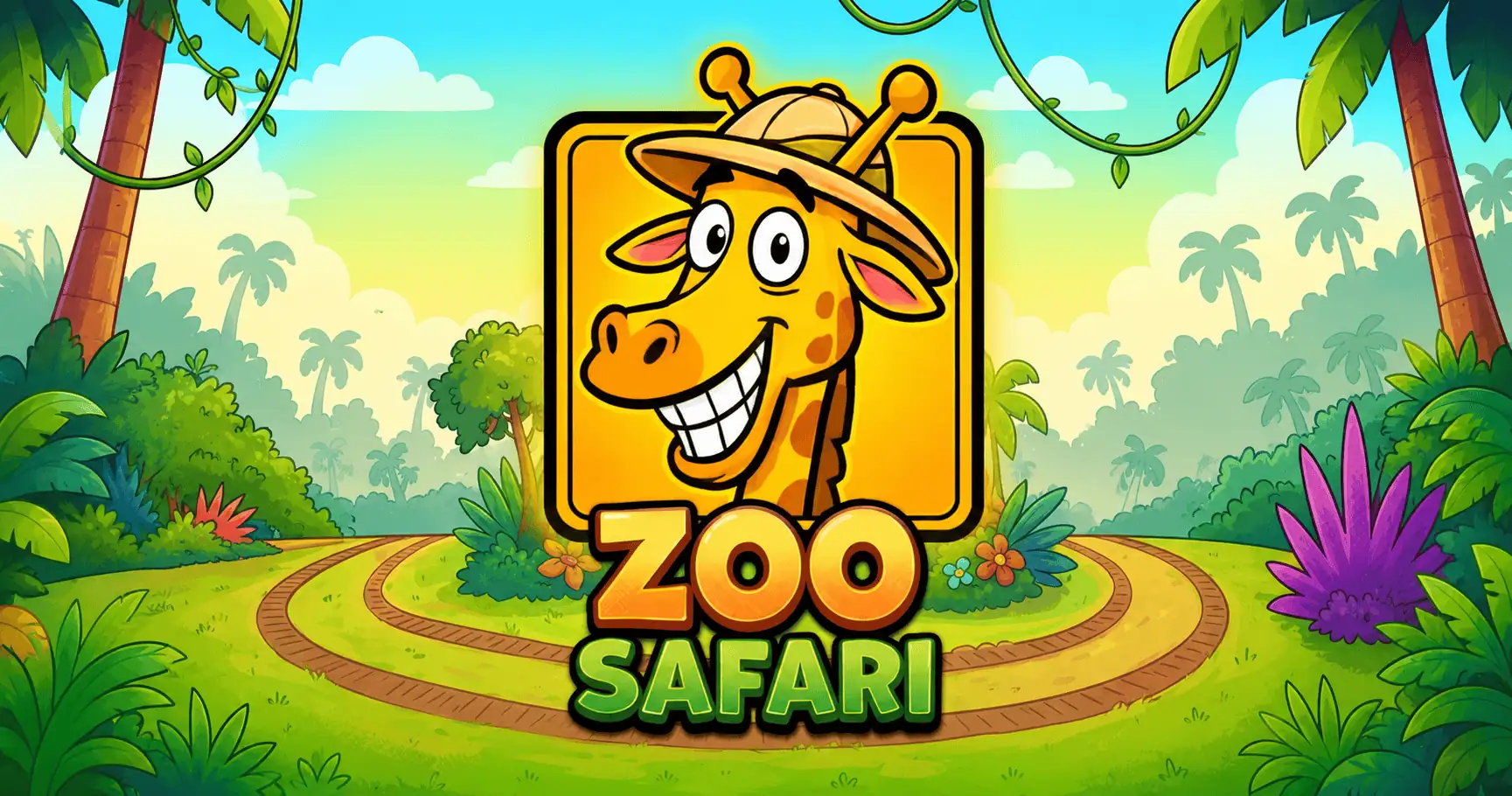 Zoo Safari Slot by GG Gaming Free Play slot cover image