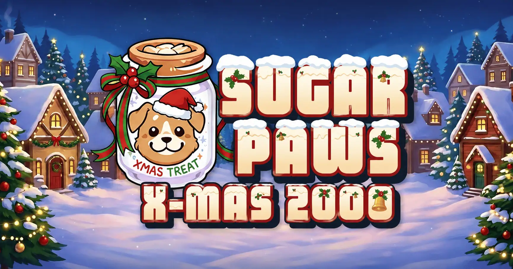 Sugar Paws X-Mas 2000 Slot by Gold Leaf Studios Demo slot cover image