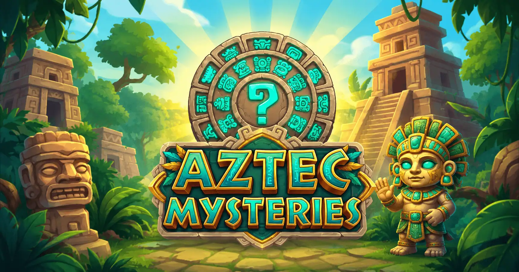 Aztec Mysteries Slot by Gold Leaf Studios Free Play slot cover image