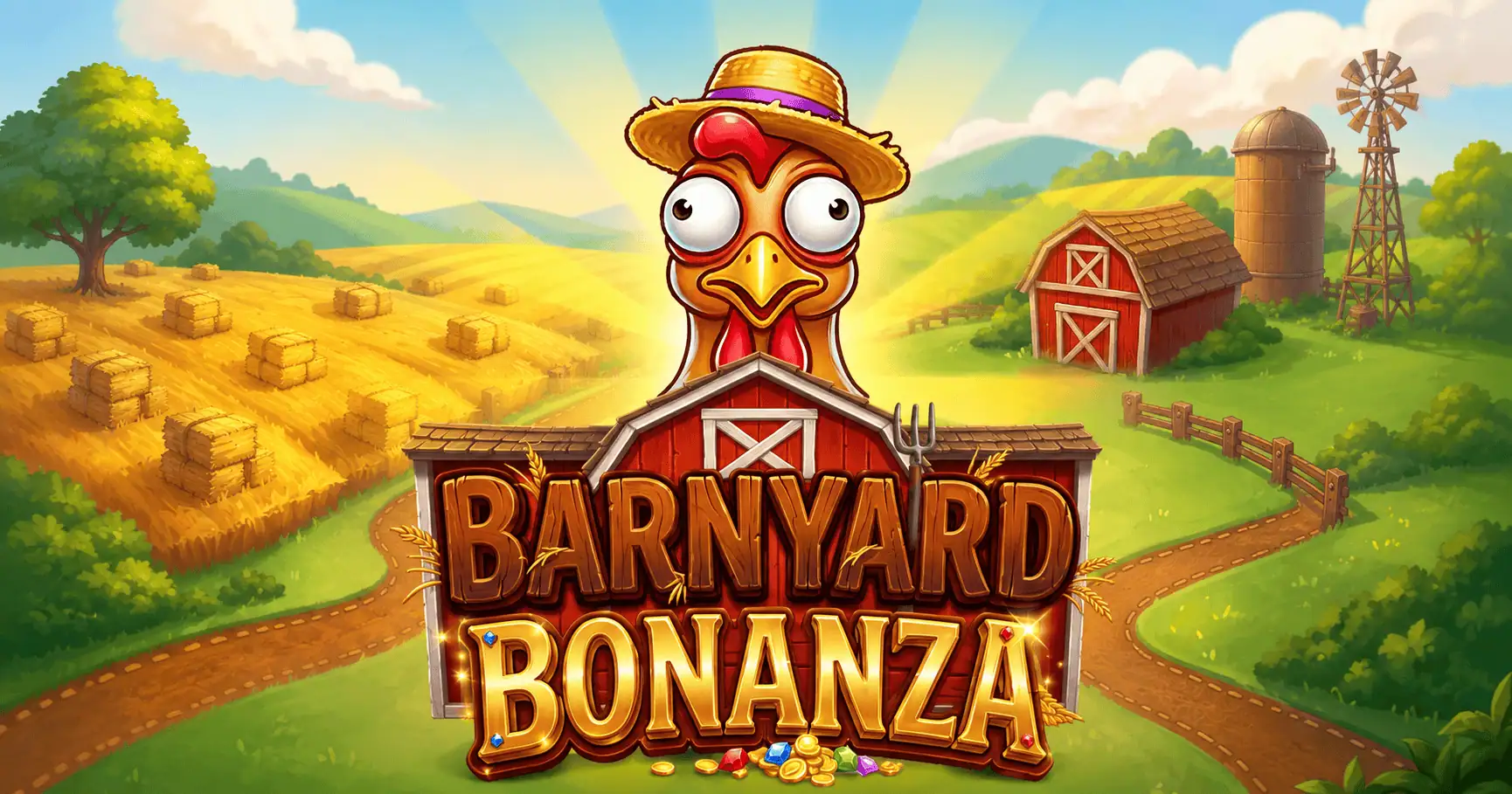 Barnyard Bonanza Slot by Gold Leaf Studios Demo slot cover image