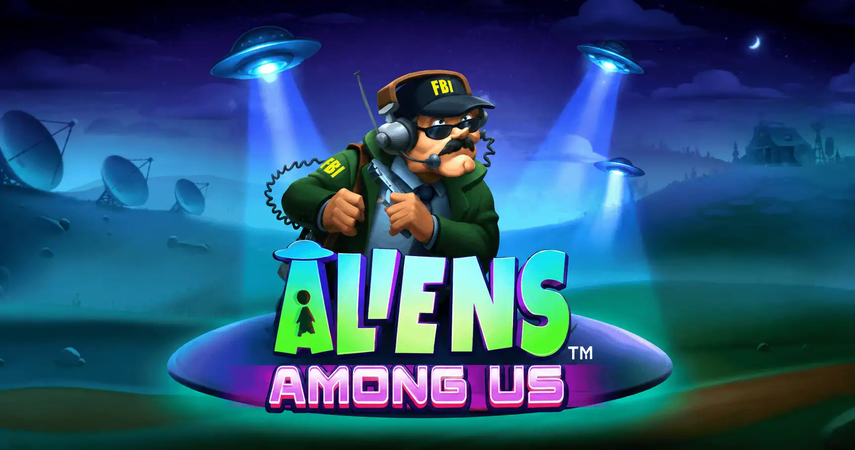 Aliens Among Us Slot by Hacksaw Gaming Free Play slot cover image