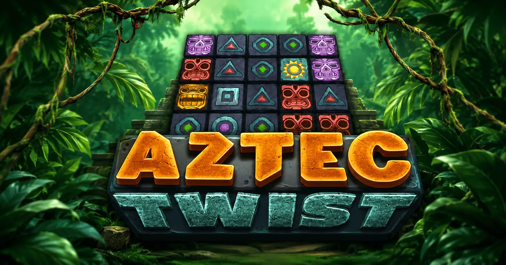Aztec Twist Slot by Hacksaw Gaming Free Play slot cover image