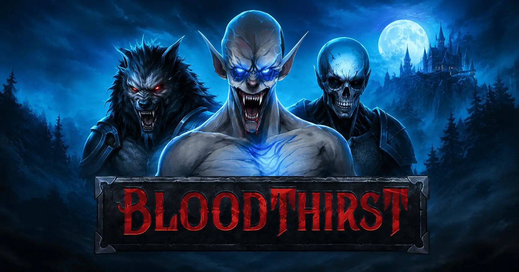 Bloodthirst Slot by Hacksaw Gaming Demo slot cover image