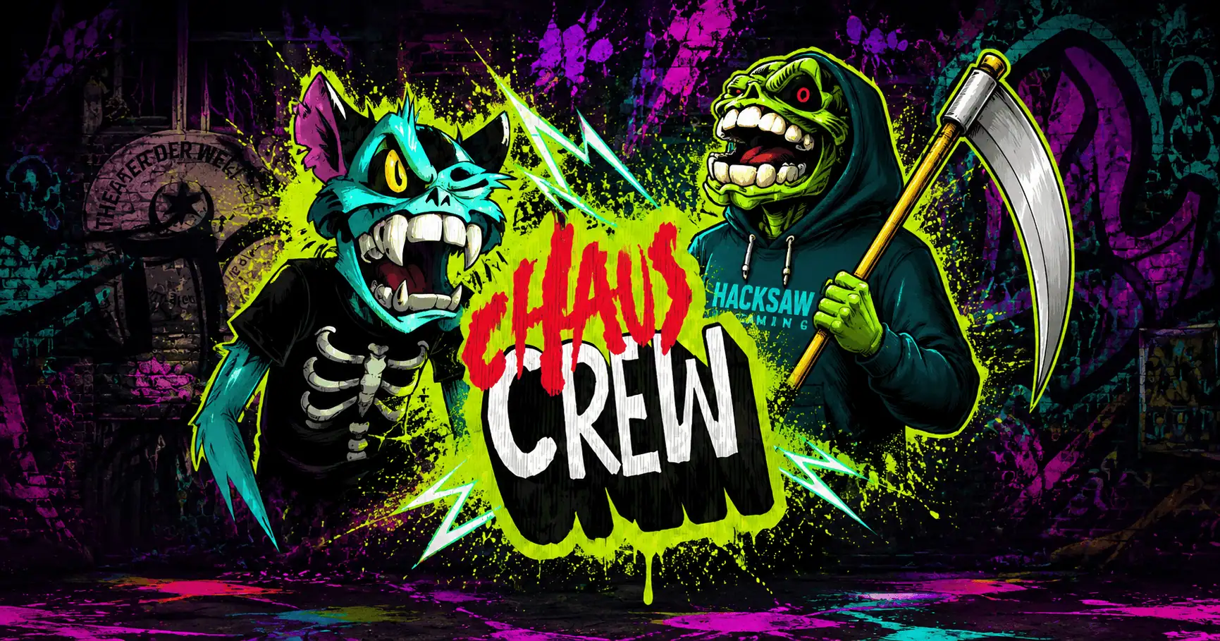 Chaos Crew Slot by Hacksaw Gaming Demo slot cover image