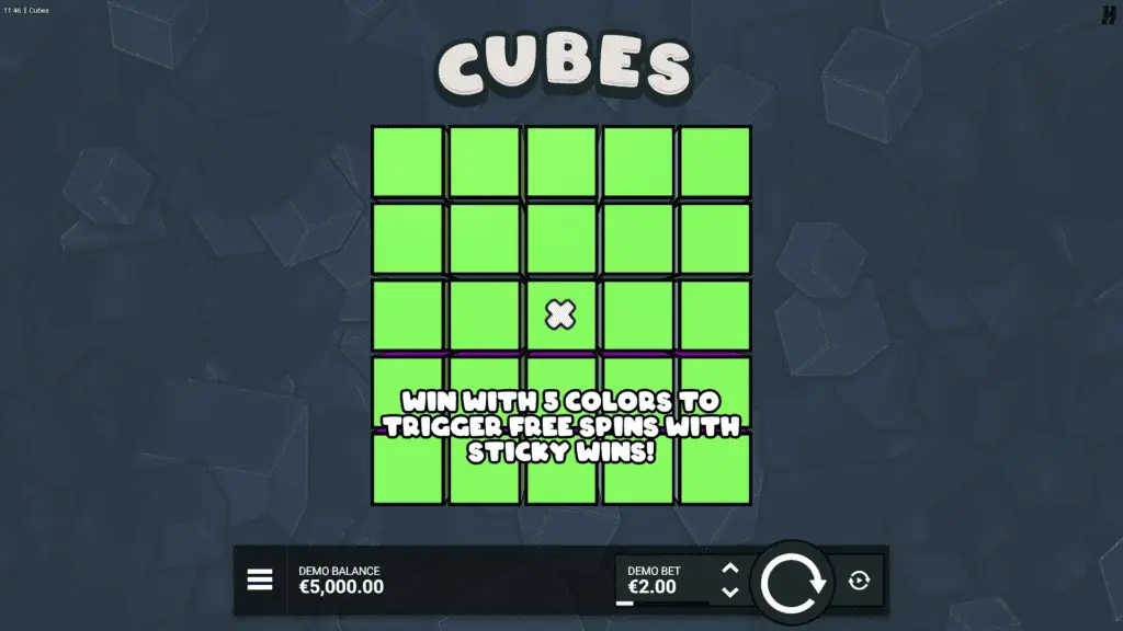 Hacksaw gaming cubes game preview